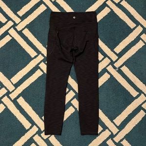 Lululemon Invigorate High Rise Tight 25” Heather Gray